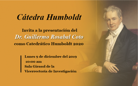 Designación de Catedrático Humboldt 2020