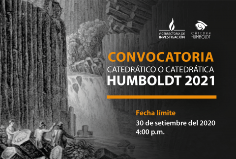 Convocatoria Catedrático o Catedrática Humboldt 2021