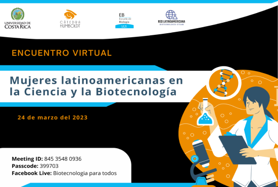 Encuentro: "Mujeres latinoamericanas en la ciencia y la biotecnología"