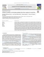 Artículo: "Vitamin E profiles in Acrocomia aculeata from three regions in Costa Rica" 